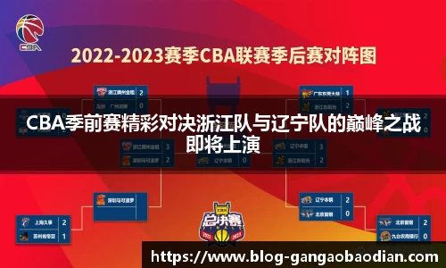 CBA季前赛精彩对决浙江队与辽宁队的巅峰之战即将上演